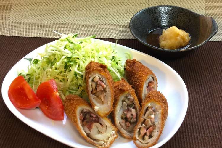 簡単 我が家の 梅しそロールカツ レシピ 作り方 By 4649パパ クックパッド