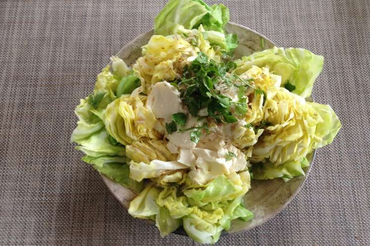 まるごと春キャベツのブロッサムサラダ レシピ 作り方 By ベジヌードル クックパッド 簡単おいしいみんなのレシピが372万品