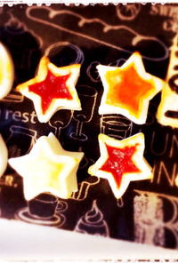 ステンドグラスクッキー風♡飾りハンペン