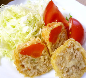 【食費の節約に】残り惣菜で作るコロッケ!
