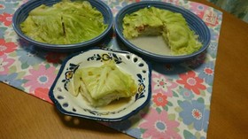 簡単♫キャベツのレンジ蒸し♫