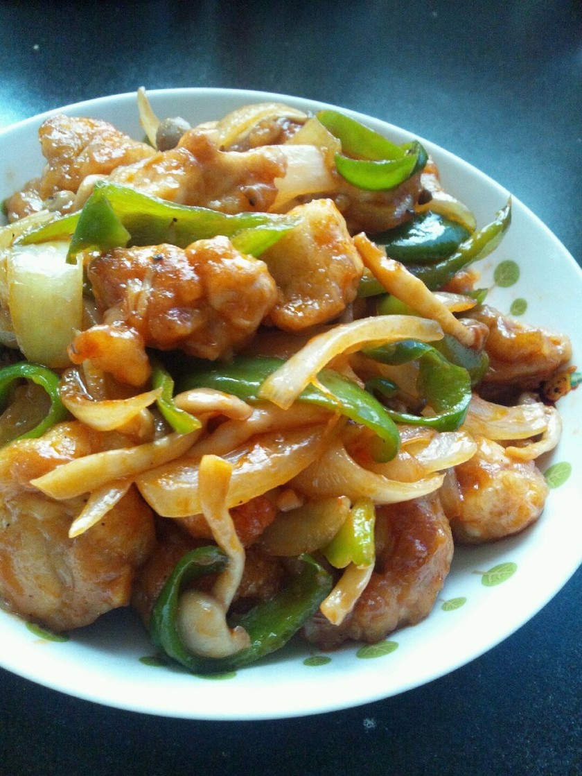 鶏肉と野菜のスパイシー炒めのレシピ