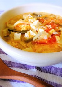 酸辣湯スープ☆彡女子人気のおかわりレシピ