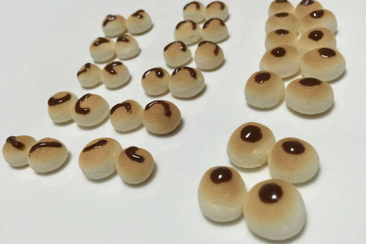 ボーロの目 キャラクターお菓子づくりに レシピ 作り方 By Takuanan クックパッド 簡単おいしいみんなのレシピが349万品