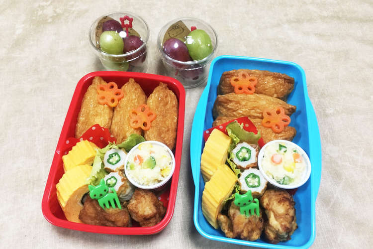 いなり寿司弁当 レシピ 作り方 By Momoもも クックパッド 簡単おいしいみんなのレシピが360万品