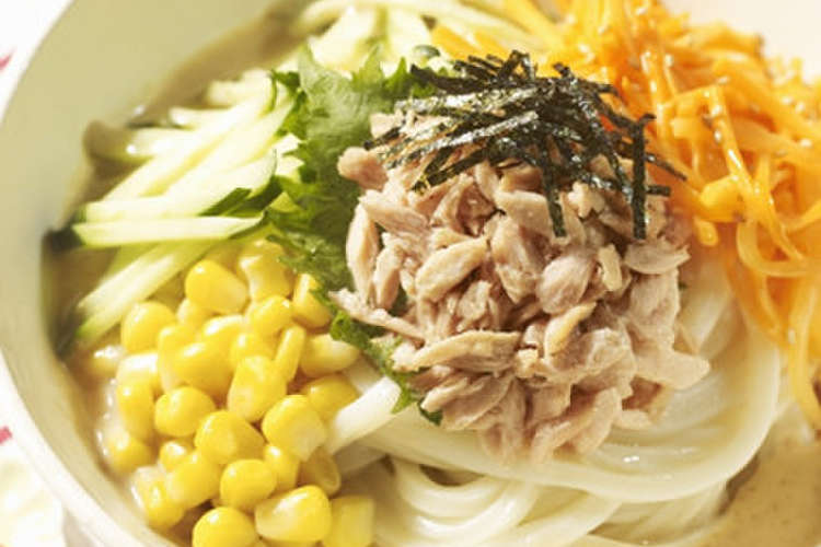 シーチキンと彩り野菜のごまだれぶっかけ レシピ 作り方 By はごろもフーズ クックパッド