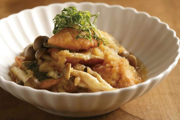 鮭のみぞれ煮 レシピ 作り方 By ライフ クックパッド 簡単おいしいみんなのレシピが361万品