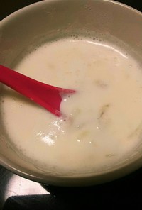 ムーミンママ特製玉ねぎと砂糖のミルク