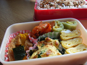 簡単お弁当のおかず 緑のおかず