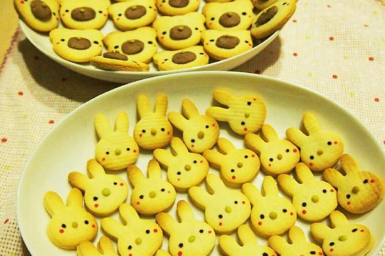 かんたんでかわいいクッキー レシピ 作り方 By ちゅうりっぷ日和 クックパッド