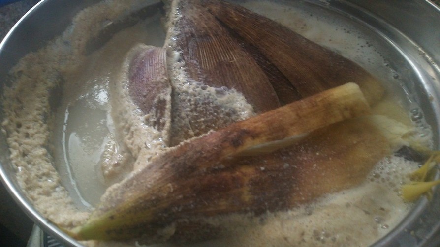 筍の茹で方(30分加熱)の画像