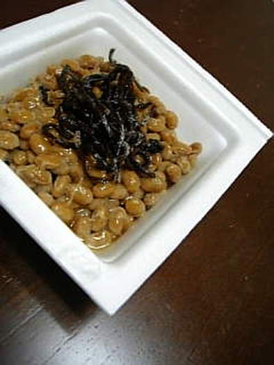 我が家流『納豆の食べ方』の写真
