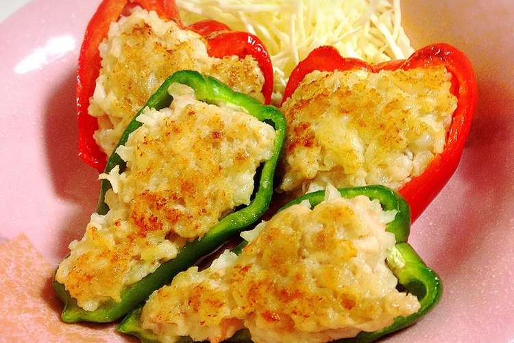 冷凍海老シューマイ活用 ピーマン肉詰め レシピ 作り方 By チョミ蔵 クックパッド 簡単おいしいみんなのレシピが355万品