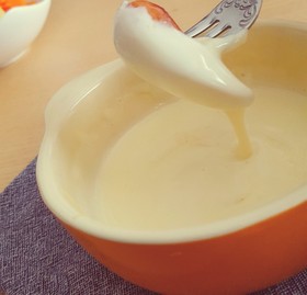 節約!スライスチーズでチーズフォンデュ