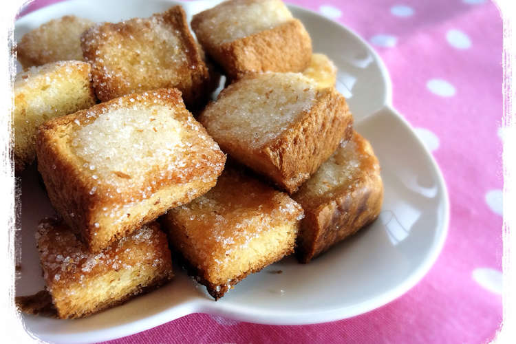 おやつに食パンで 簡単サクサク ラスク レシピ 作り方 By Omochiii クックパッド