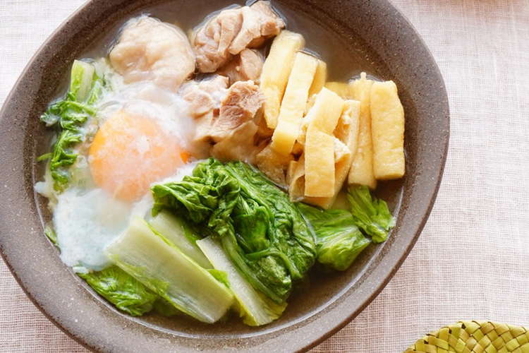 10分和食 べか菜と鶏肉の煮もの レシピ 作り方 By ｈａｐｐｙかおるん クックパッド 簡単おいしいみんなのレシピが352万品