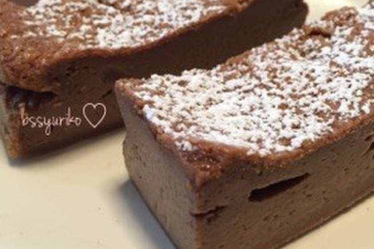 簡単しっとり チョコケーキ レシピ 作り方 By Bssyuriko クックパッド 簡単おいしいみんなのレシピが350万品