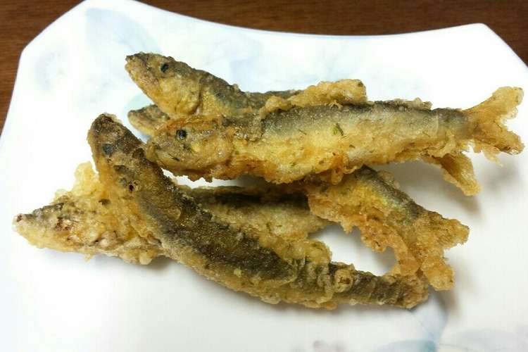 簡単 天ぷら粉で鮎の唐揚げ 青のり風味 レシピ 作り方 By ｍｉｒｉ クックパッド 簡単おいしいみんなのレシピが360万品