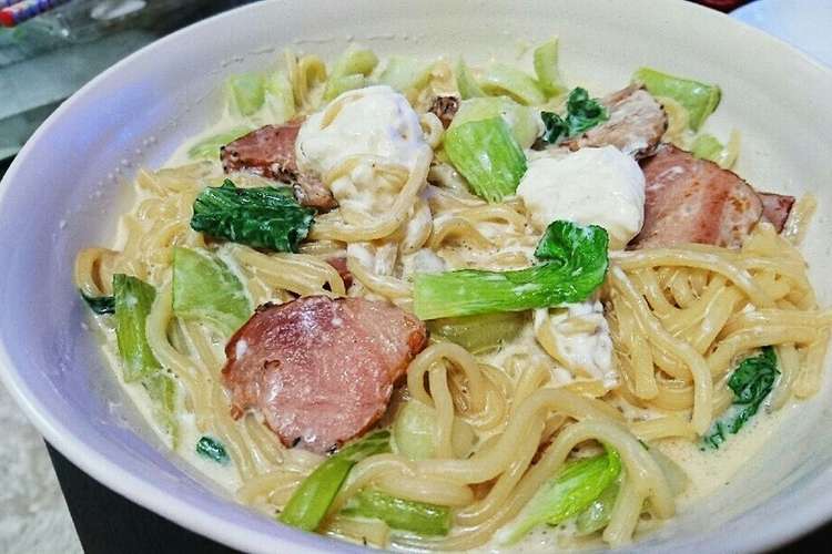 クリームチーズソースのパスタ レシピ 作り方 By ｋ ｋ クックパッド 簡単おいしいみんなのレシピが370万品