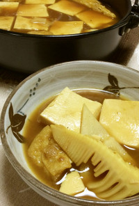 豆腐と筍のカレースープ煮