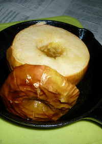 ニトスキでスペイン風丸ごと焼きリンゴ