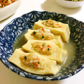 高野 豆腐 肉 詰め