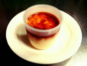 炒めて作る木綿豆腐?みたいなプリン♪
