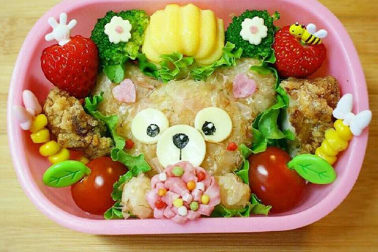 もふもふダッフィー弁当 レシピ 作り方 By Miki Miasy クックパッド