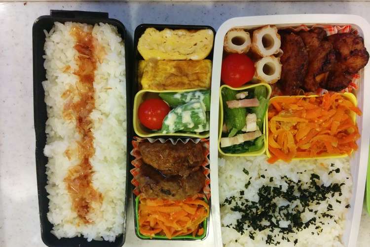 お弁当 中学生男子 04 13 レシピ 作り方 By デリシュー31でり クックパッド 簡単おいしいみんなのレシピが353万品