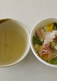 桜鯛の海鮮丼