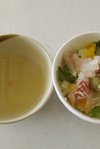 桜鯛の海鮮丼