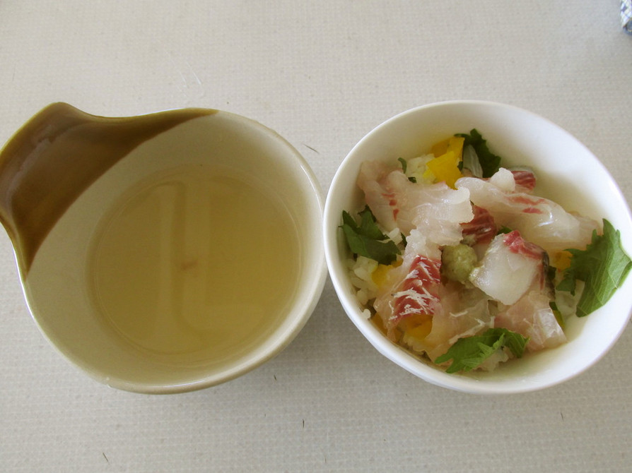 桜鯛の海鮮丼の画像