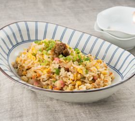 焼ねぎ味噌のチャーハン