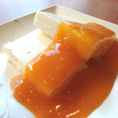 お豆腐チーズケーキの画像