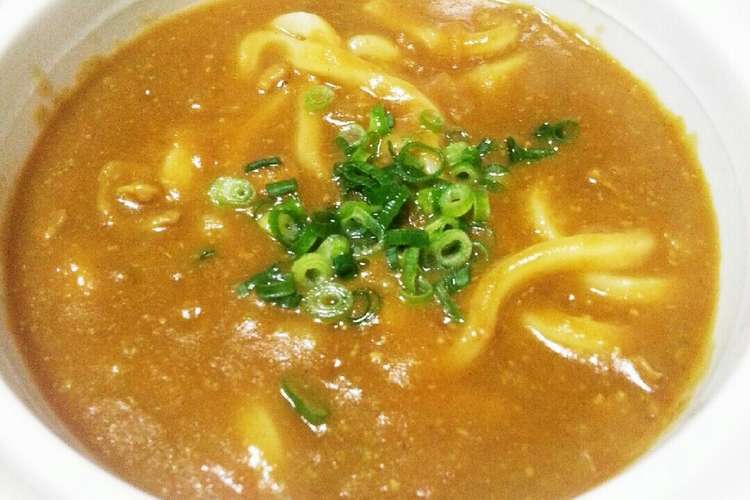 簡単 カレーリメイク カレーうどん レシピ 作り方 By あゆむまま クックパッド 簡単おいしいみんなのレシピが355万品
