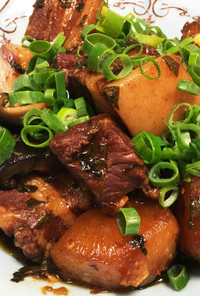 ♡大根と豚バラ肉の韓国風煮物♡