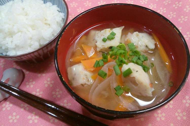 甘鯛すり身のお味噌汁 レシピ 作り方 By 夏海 空良 クックパッド