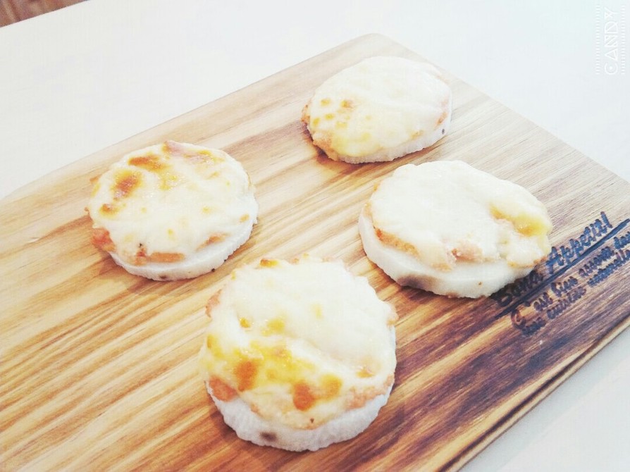 簡単おつまみ♡山芋めんたいチーズ焼きの画像
