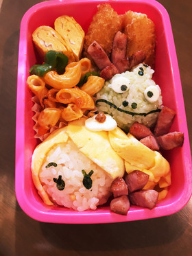 ラプンツェル☆簡単キャラ弁ツムディズニー