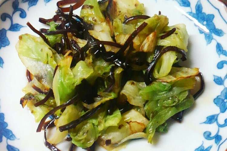 レタス炒め 材料2つ 簡単で失敗無し レシピ 作り方 By 偉大なるわんこ クックパッド 簡単おいしいみんなのレシピが360万品