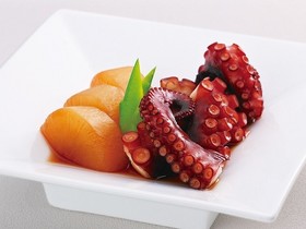 圧力鍋でつくるたこの柔らかトマト煮