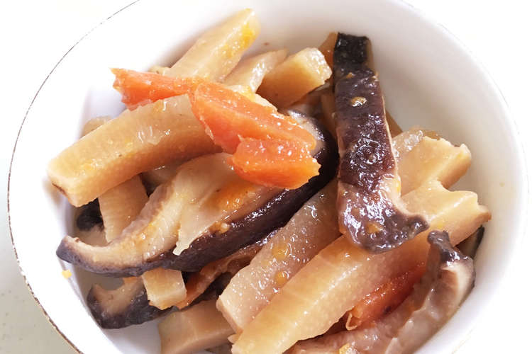 麺つゆで簡単 筍の煮物 レシピ 作り方 By Dfy12q クックパッド
