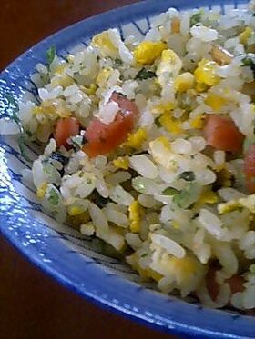 簡単ラクチン♪お茶漬けチャーハン!
