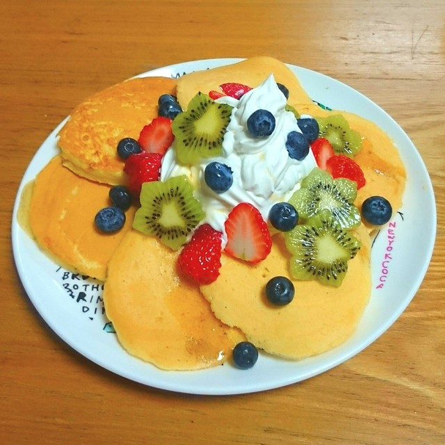 Hmで作るハワイアン風パンケーキ レシピ 作り方 By 脱力系オタクたぬきち クックパッド 簡単おいしいみんなのレシピが364万品