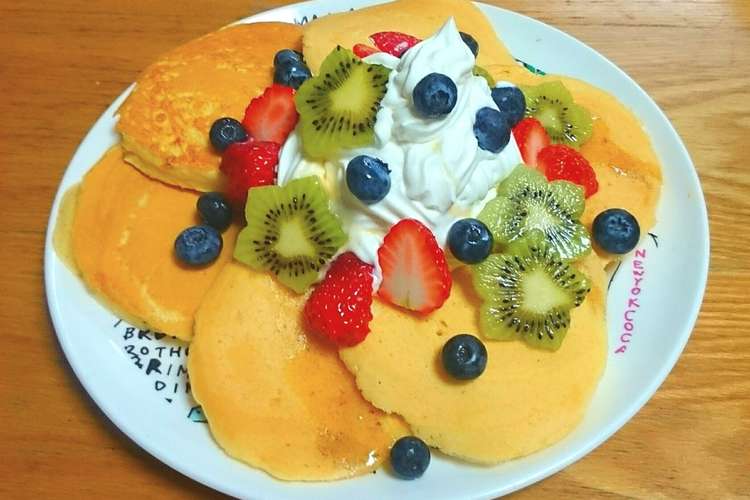 Hmで作るハワイアン風パンケーキ レシピ 作り方 By 脱力系オタクたぬきち クックパッド