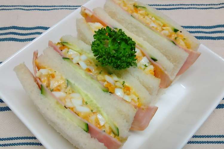 ドレッシングで たまごサンド レシピ 作り方 By ビッグシェフの中の人 クックパッド 簡単おいしいみんなのレシピが360万品