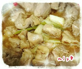 レンジ DE 鶏の照り焼き