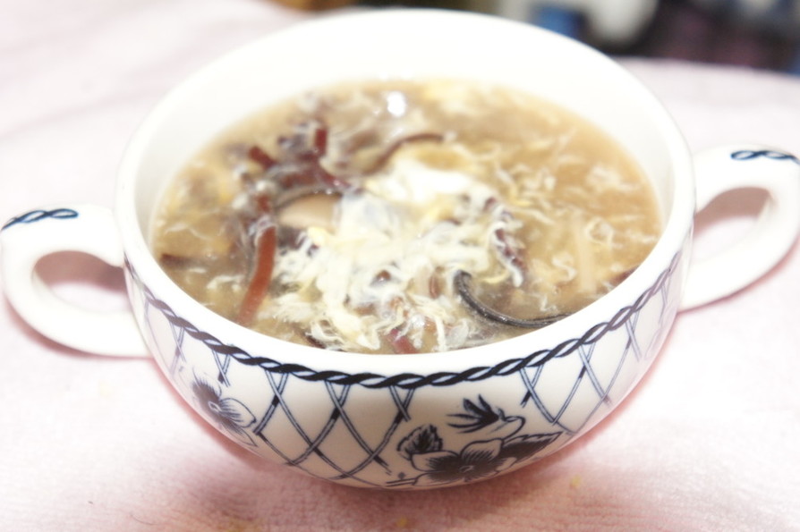 木耳の中華スープの画像