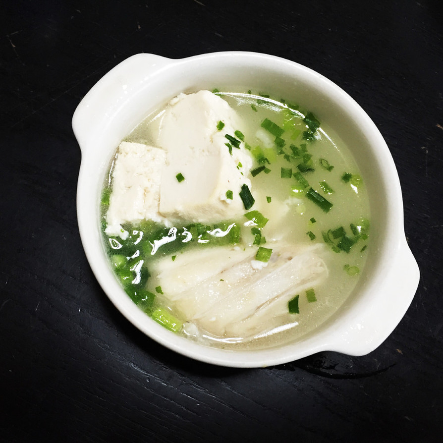 簡単！美味！鯛のあらde白湯スープの画像