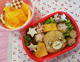 キャラ弁☆プリキュア☆モフルン